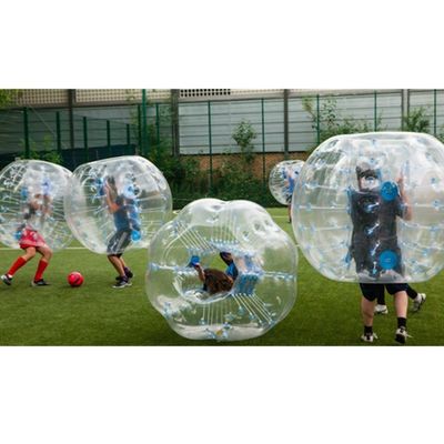 CE 220v o 110v giocattolo gonfiabile PVC/TPU 1,5m di diametro palla trasparente paraurti per bambini