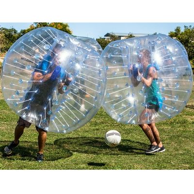 CE 220v o 110v giocattolo gonfiabile PVC/TPU 1,5m di diametro palla trasparente paraurti per bambini