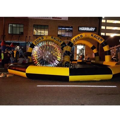 2.6m di diametro sfera gonfiabile per bambini e adulti colorata su richiesta Zorb Ball