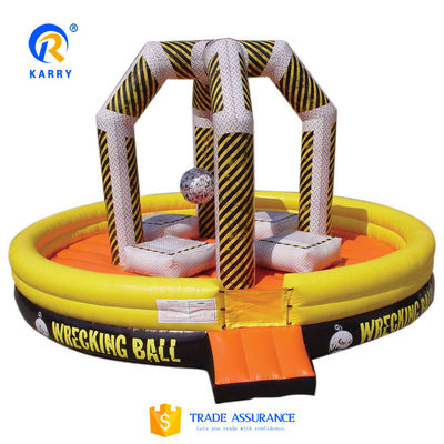 Design Outdoor Inflatabile Wrecking Ball Game Interattivo Sport Game Con Certificato