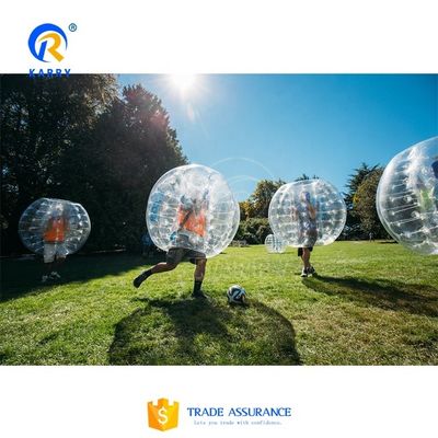 2.6m di diametro sfera gonfiabile per bambini e adulti colorata su richiesta Zorb Ball