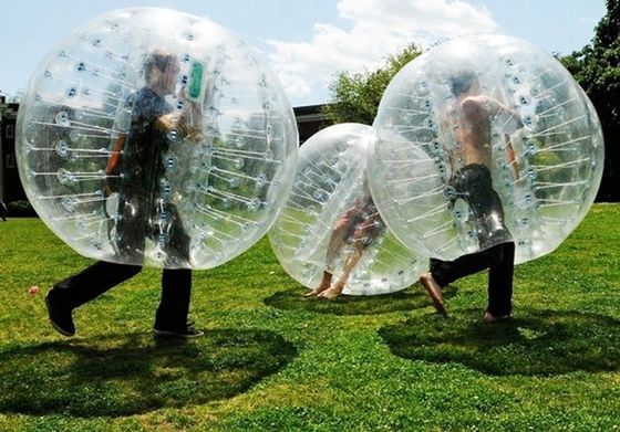 2.6m di diametro sfera gonfiabile per bambini e adulti colorata su richiesta Zorb Ball