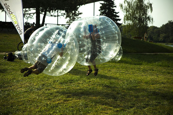 2.6m di diametro sfera gonfiabile per bambini e adulti colorata su richiesta Zorb Ball