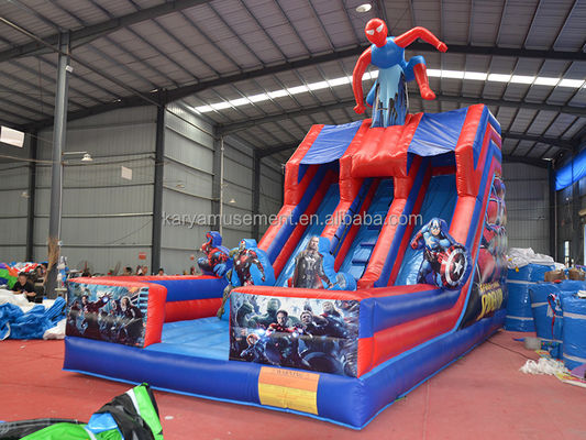 Scivolo gonfiabile per bambini Gioco Commerciale PVC Scivolo gonfiabile da saltare esterno
