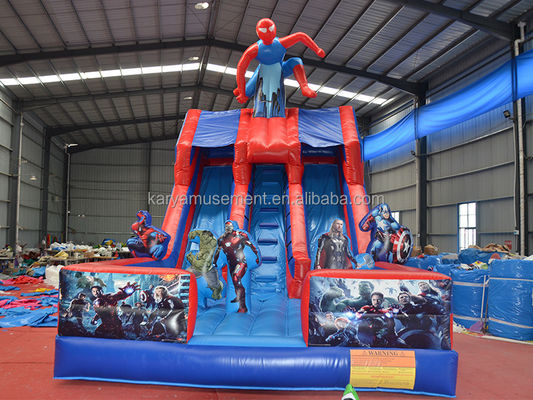 Scivolo gonfiabile per bambini Gioco Commerciale PVC Scivolo gonfiabile da saltare esterno
