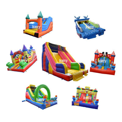 Slide inflatabile per bambini con colore e logo personalizzati