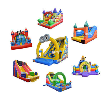 Slide inflatabile per bambini con colore e logo personalizzati