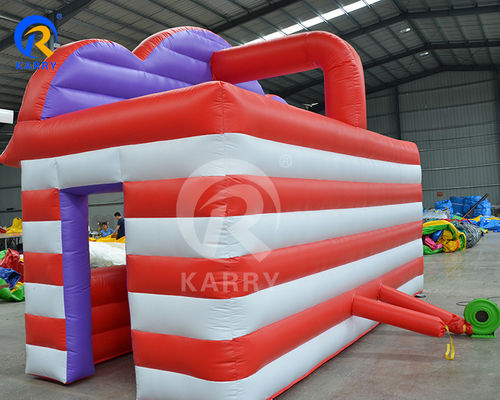 Tenda a sbarco gonfiabile con 4 in 1 giochi e materiale in PVC