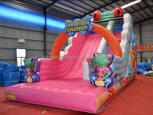 Kit di riparazione del soffiatore con confezione 9x4.5m Slide gonfiabile per festa per bambini
