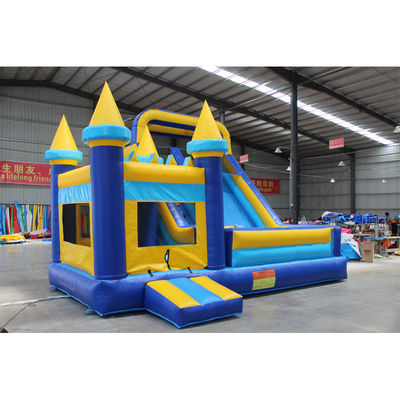Colore personalizzato Bouncer gonfiabile per bambini con soffiatore e diapositiva di grado commerciale