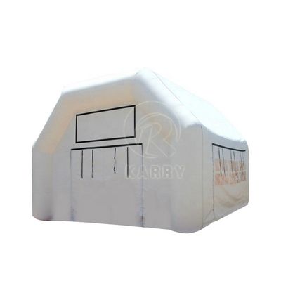 Tenda gonfiabile bianca Grande tenda di lusso per feste d'affari Affitti ed eventi