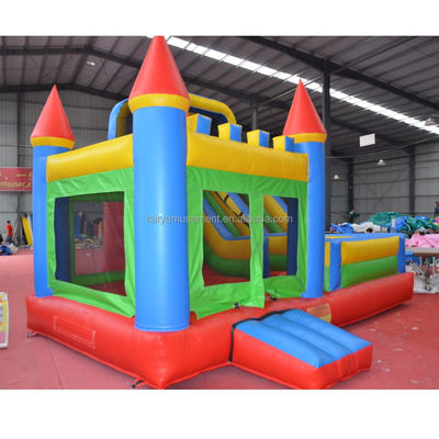 Caratteristiche PORTABLE PVC Rosso N Blu Castello gonfiabile con piscina N Slide Bouncer House