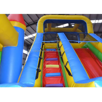 Caratteristiche PORTABLE PVC Rosso N Blu Castello gonfiabile con piscina N Slide Bouncer House