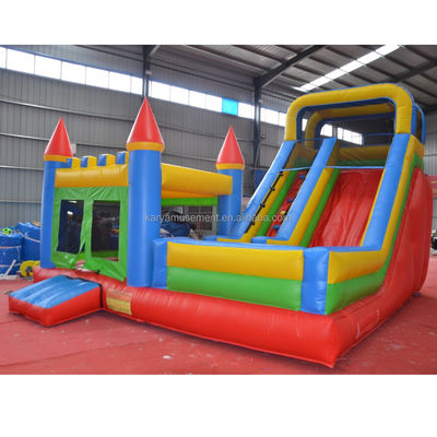 Caratteristiche PORTABLE PVC Rosso N Blu Castello gonfiabile con piscina N Slide Bouncer House