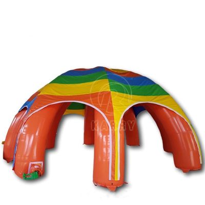 Pubblicità personalizzata Tenda a cupola gonfiabile con stampa dipinta a mano e accessori
