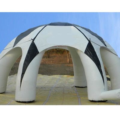 Pubblicità personalizzata Tenda a cupola gonfiabile con stampa dipinta a mano e accessori