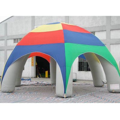 Pubblicità personalizzata Tenda a cupola gonfiabile con stampa dipinta a mano e accessori