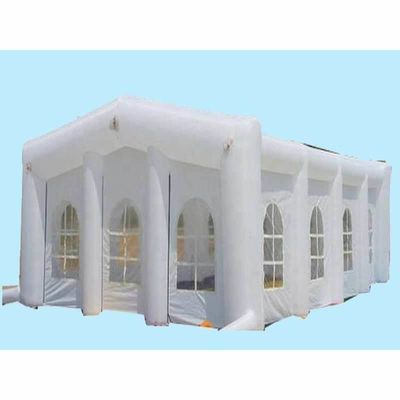 Grande tenda gonfiabile tenda gonfiabile a cupola gigante rossa con materiale resistente alle intemperie