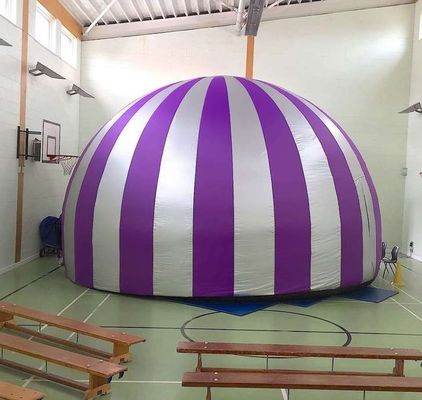 Tenda a cupola del planetario gonfiabile portatile da 5 m per proiezione scolastica e parco giochi all'aperto