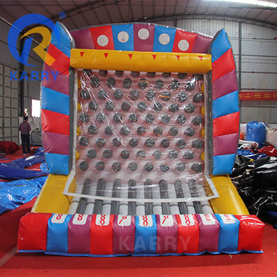 Logo personalizzato stampato gioco di carnevale gonfiabile Plinko con materiale PVC marino personalizzato