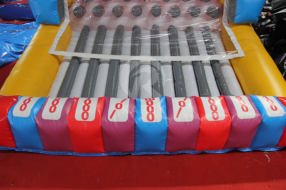 Logo personalizzato stampato gioco di carnevale gonfiabile Plinko con materiale PVC marino personalizzato