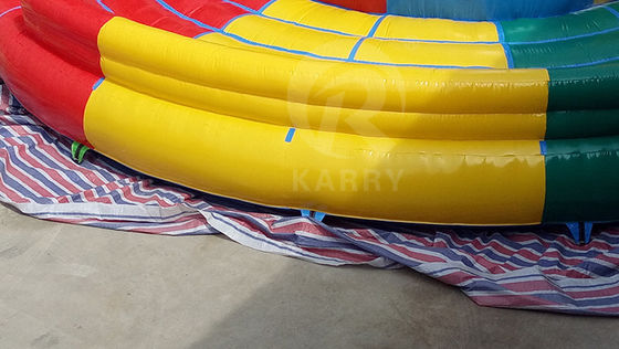 Unisex Outdoor Interactive Sport Games Torre gonfiabile Parete di arrampicata con soffiatore