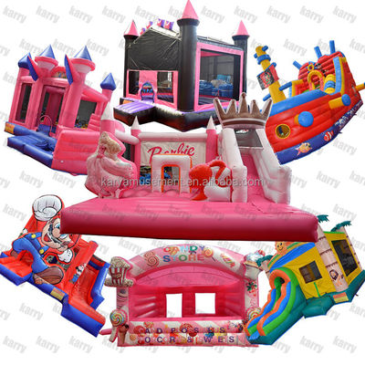 Certificato CE/EN71/EN14960 Approvato Princess Trampoline Fun City per il gioco attivo
