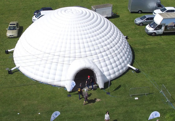 Tenda gonfiabile all'aperto bella bianca e impermeabile KR-T17 in qualsiasi colore