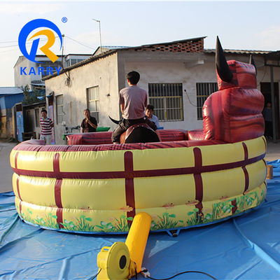 CE/EN71/EN14960 Certificato Bull Riding Machine PORTABLE e Bullo meccanico gonfiabile
