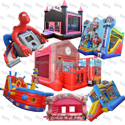 Certificato CE/EN71/EN14960 Approvato Princess Trampoline Fun City per il gioco attivo