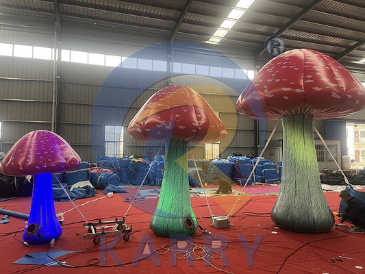 Funghi per feste e cerimonie 5m o formato personalizzato materiale PVC