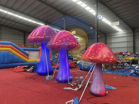 Funghi per feste e cerimonie 5m o formato personalizzato materiale PVC