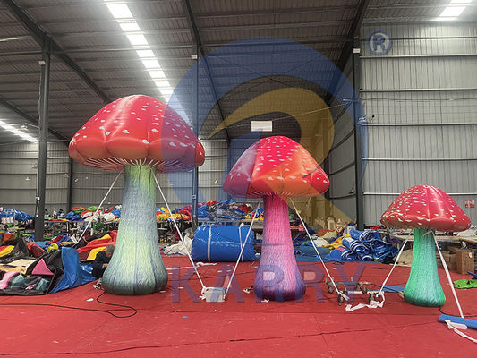 Funghi per feste e cerimonie 5m o formato personalizzato materiale PVC