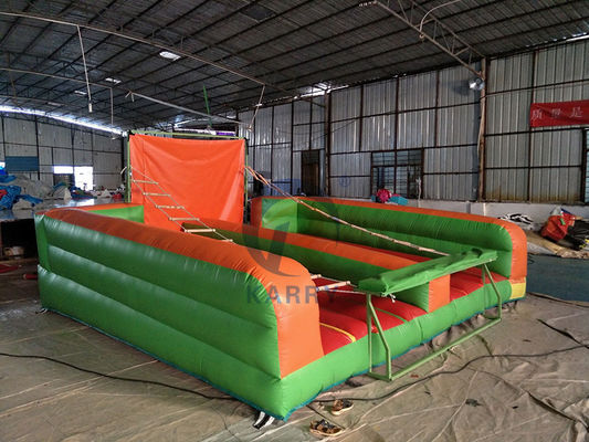 Parco esterno in PVC Carnevale Gioco di arrampicata gonfiabile Jacobs Gioco di arrampicata su scala Per adulti