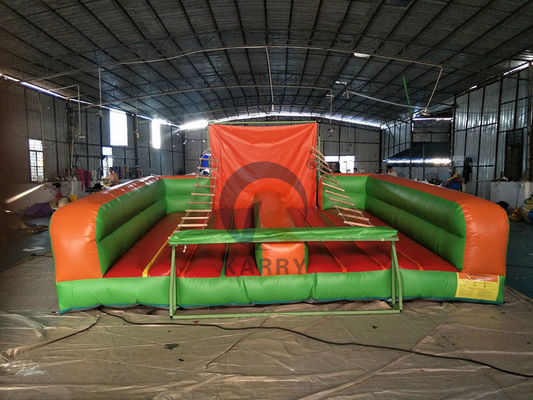 Parco esterno in PVC Carnevale Gioco di arrampicata gonfiabile Jacobs Gioco di arrampicata su scala Per adulti
