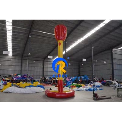 Parco giochi all'aria aperta Fly Guy personalizzato Air Dancer Costume gonfiabile Sky Dancing Man Tube