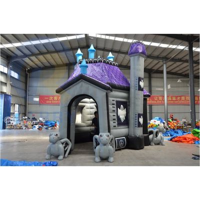 EN14960 Arco del teschio gonfiabile certificato per Halloween Decorazione personalizzata di case infestate