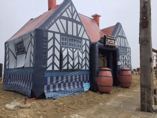 EN14960 Tenda gonfiabile a cabina certificata per bambini Tenda di mimetizzazione castello a ripresa
