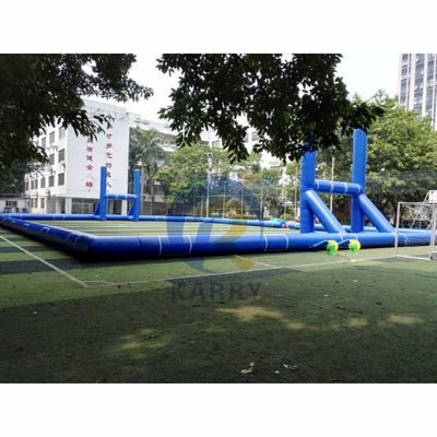 Gioco di campo di rugby gonfiabile portatile per bambini e adulti