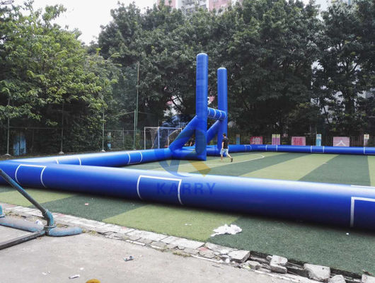 Gioco di campo di rugby gonfiabile portatile per bambini e adulti