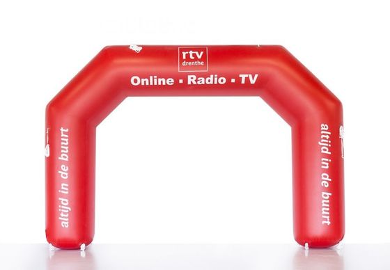 Arco gonfiabile personalizzato per la pubblicità e gli sport Sprint Arco accessori inclusi