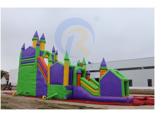 Giant PVC Tarpaulin gonfiabile castello da salto casa da rimbalzo per adulti per il parco giochi all'aria aperta
