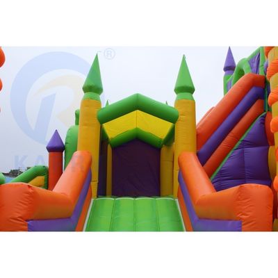 Giant PVC Tarpaulin gonfiabile castello da salto casa da rimbalzo per adulti per il parco giochi all'aria aperta
