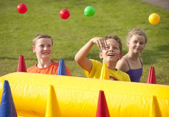 Gioco di gara di Hoverball gonfiabile in PVC per divertenti carnaval interattivi