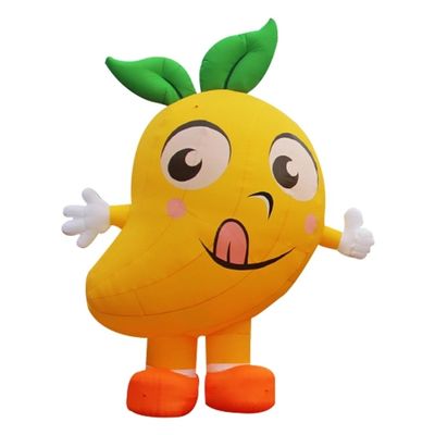 Attraenti modelli gonfiabili di fragole e limoni per la pubblicità Certificato CE