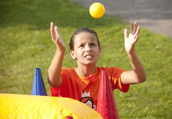 Gioco di gara di Hoverball gonfiabile in PVC per divertenti carnaval interattivi