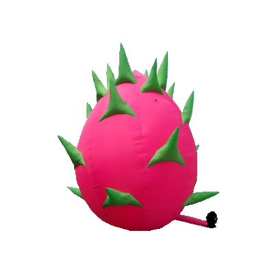 Attraenti modelli gonfiabili di fragole e limoni per la pubblicità Certificato CE