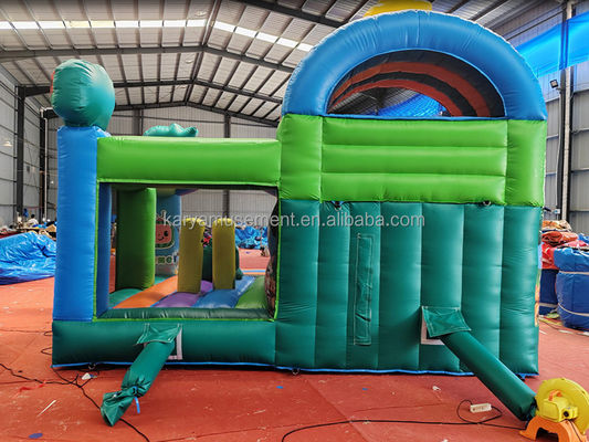 CE/EN71/EN14960 Certificato Cocomelon Theme Kids Party Trampoline Bouncer con scivolo