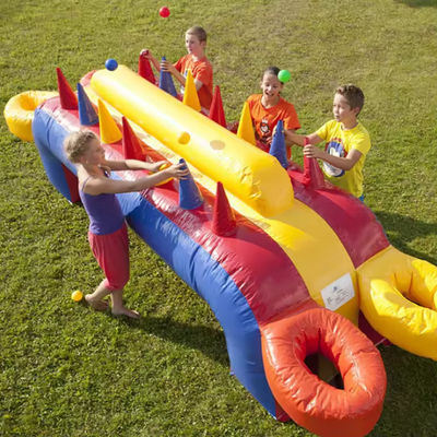 Gioco di gara di Hoverball gonfiabile in PVC per divertenti carnaval interattivi