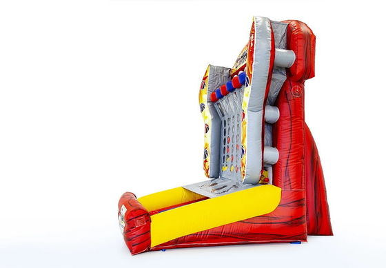 Colore Inflatable Connect 4 in a Row Target Shooting Game per le sfide commerciali